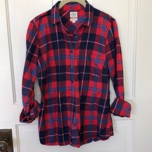 🔥J.Crew Perfect Fit Flannel- XS!